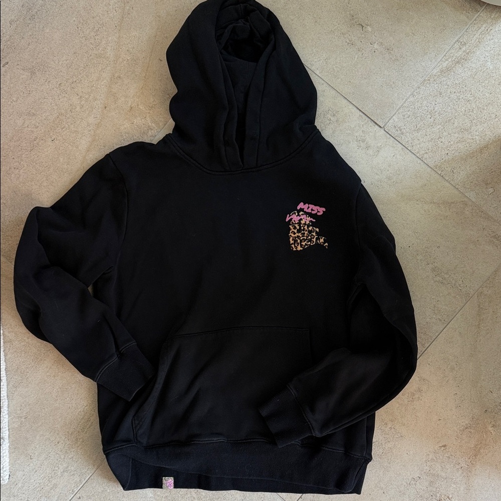 Black Hoodie Mr Eat Well Heather McMahan